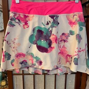 Floral Pink Waist Women’s Skirt